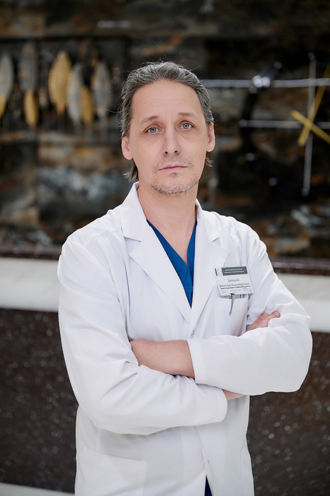 Вячеслав Завацкий, заведующий сосудистым отделением РСЦ, сердечно-сосудистый хирург, рентгенэндоваскулярный хирург